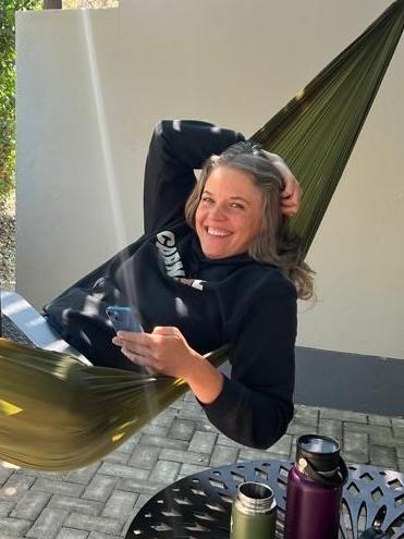 Carla after fieldwork